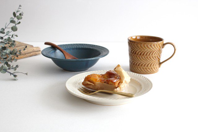 Round Bowl Rosemary Denim | Serving Bowl Hasami Ware