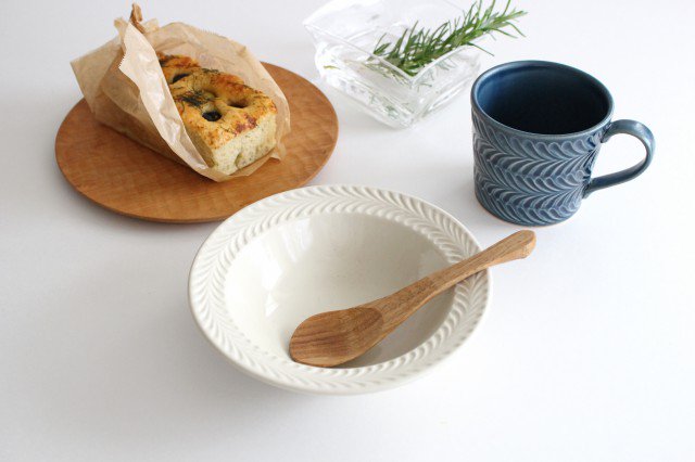 Round Bowl Rosemary Ivory | Serving Bowl Hasami Ware