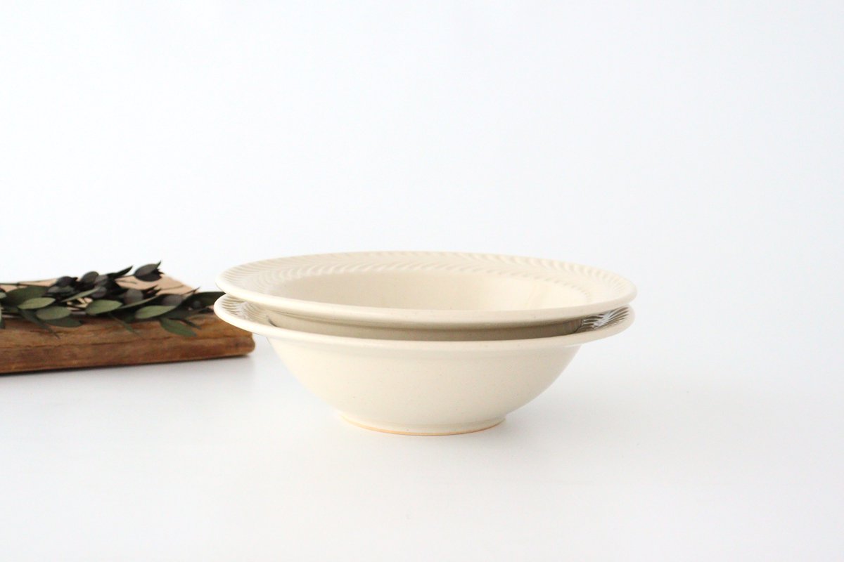 Round Bowl Rosemary Ivory | Serving Bowl Hasami Ware