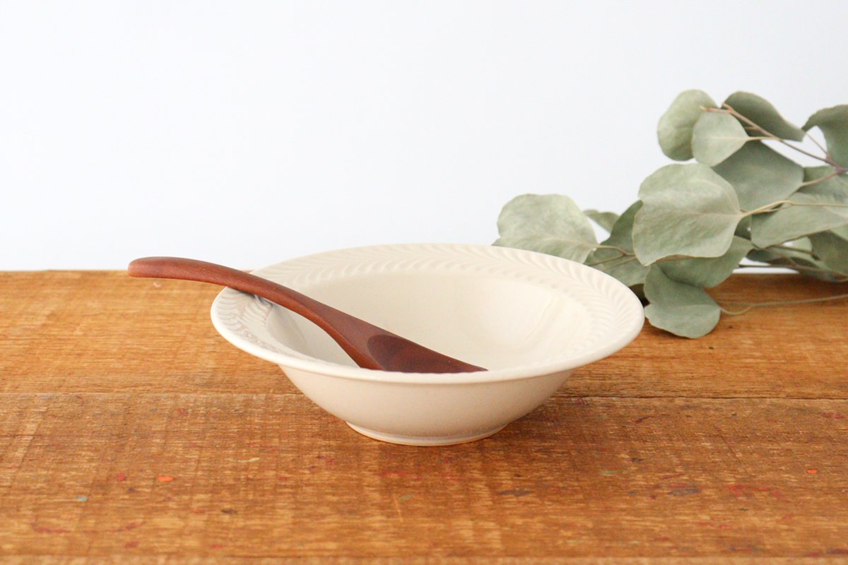 Round Bowl Rosemary Ivory | Serving Bowl Hasami Ware