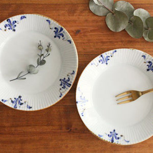 Koyo Kiln LEAVES Round Plate Shinogi 16.5cm/6.5in | Arita Ware-Detail2