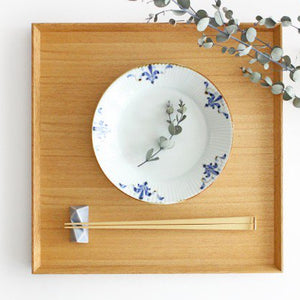 Koyo Kiln LEAVES Round Plate Shinogi 16.5cm/6.5in | Arita Ware-Detail5