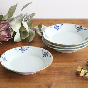 Koyo Kiln LEAVES Round Plate Shinogi 16.5cm/6.5in | Arita Ware-Detail6