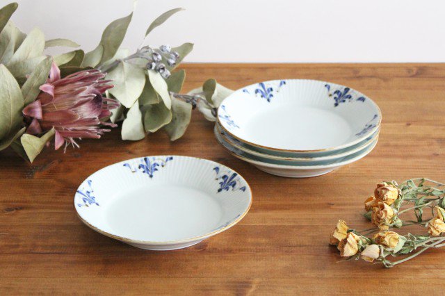 Koyo Kiln LEAVES Round Plate Shinogi 16.5cm/6.5in | Arita Ware-Detail6