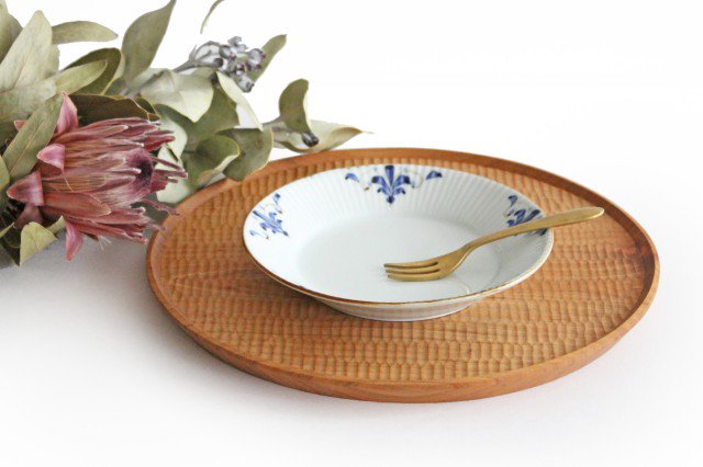 Koyo Kiln LEAVES Round Plate Shinogi 16.5cm/6.5in | Arita Ware-Detail7