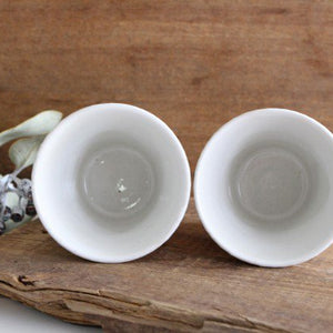 ORIME Japanese Cup Herringbone | Yunomi Hasami Ware-Detail3