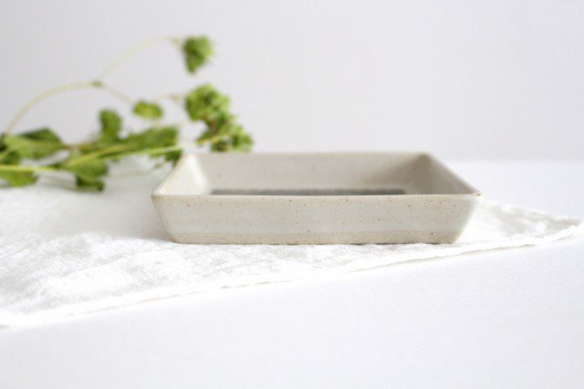 ORIME Square Plate Herringbone Brown | Hasami Ware