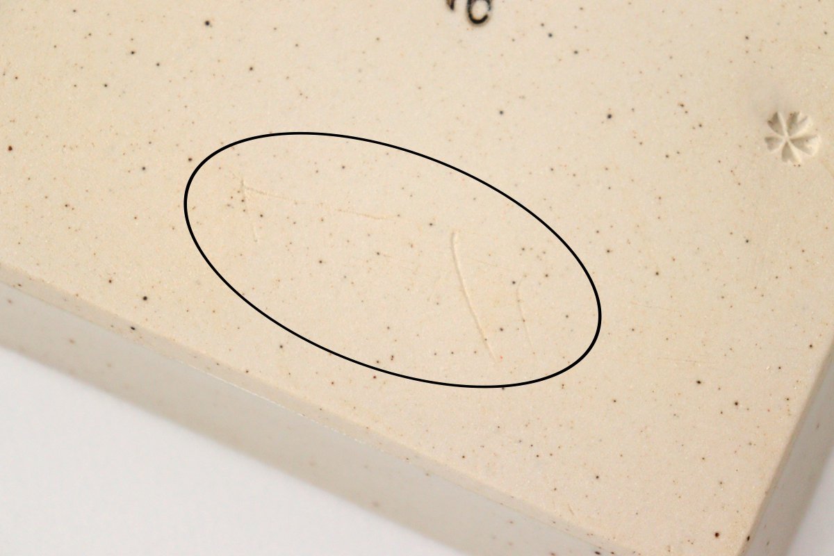 ORIME Square Plate Herringbone Brown | Hasami Ware