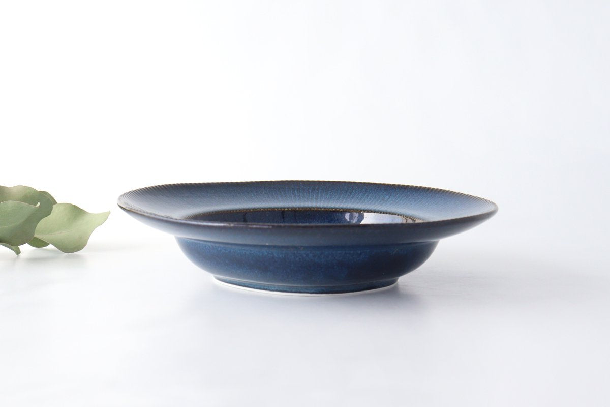 ORLO Pasta Plate Indigo Blue | Mino Ware