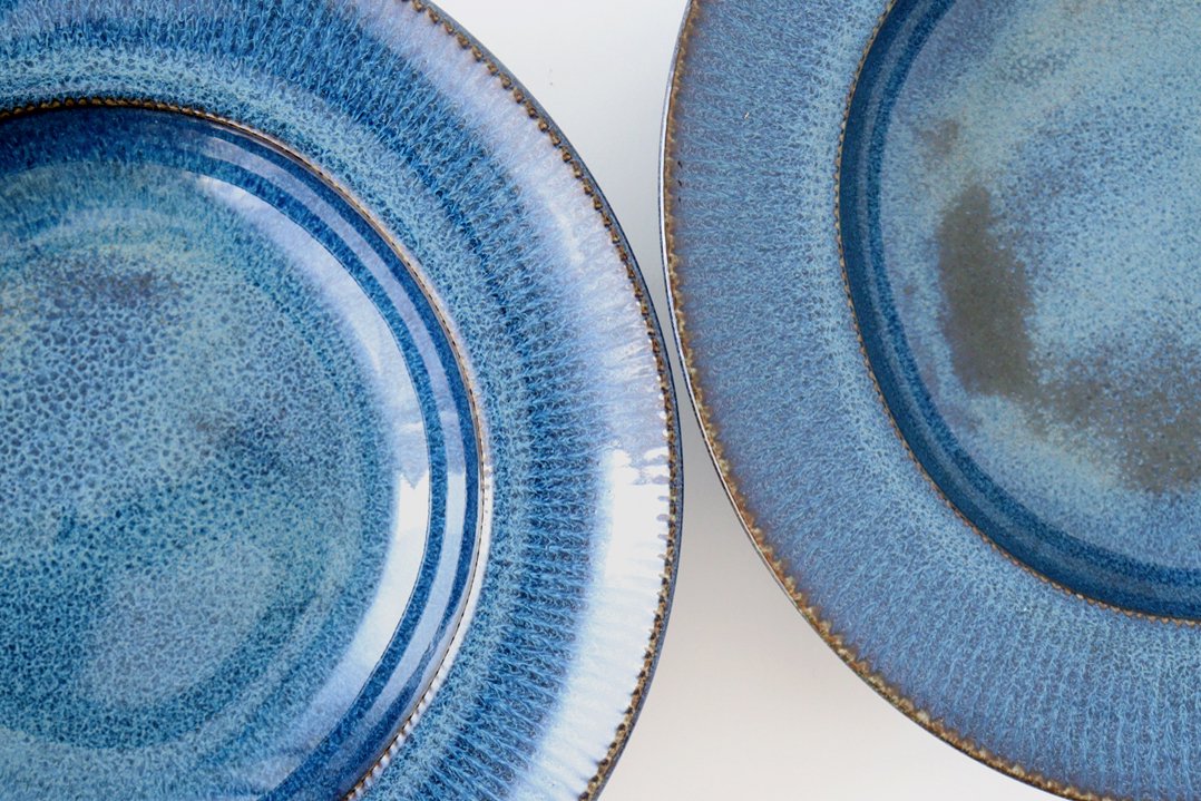 ORLO Pasta Plate Indigo Blue | Mino Ware