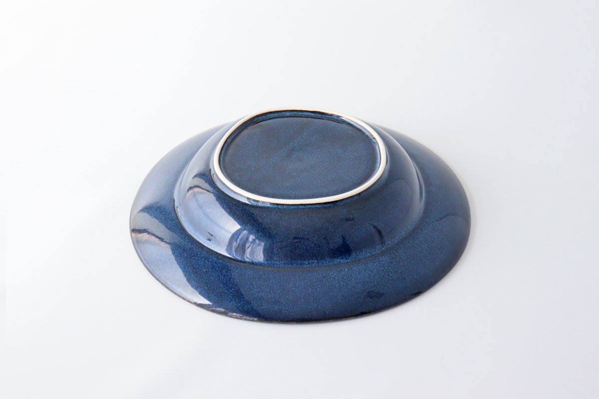 ORLO Pasta Plate Indigo Blue | Mino Ware