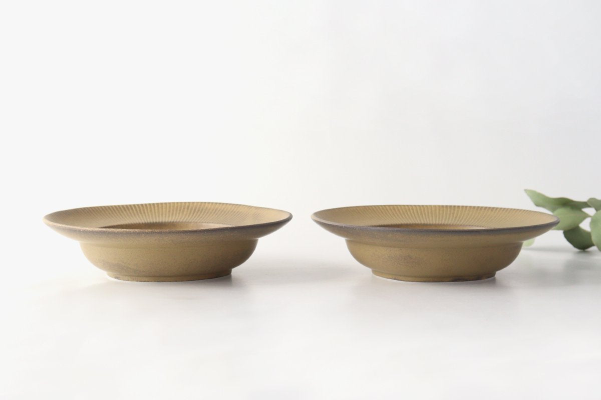 ORLO Salad Bowl Brown | Serving Bowl Mino Ware