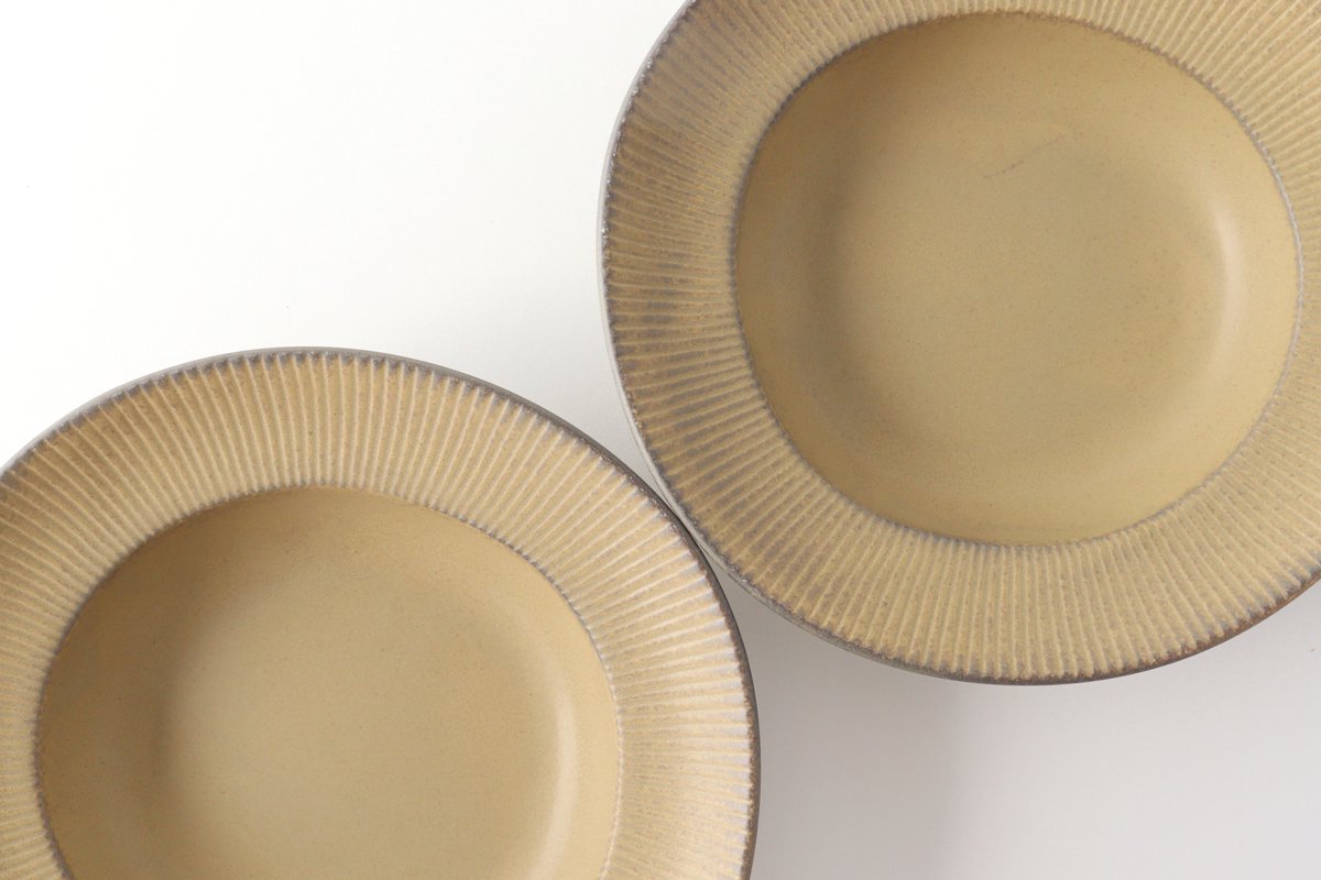 ORLO Salad Bowl Brown | Serving Bowl Mino Ware
