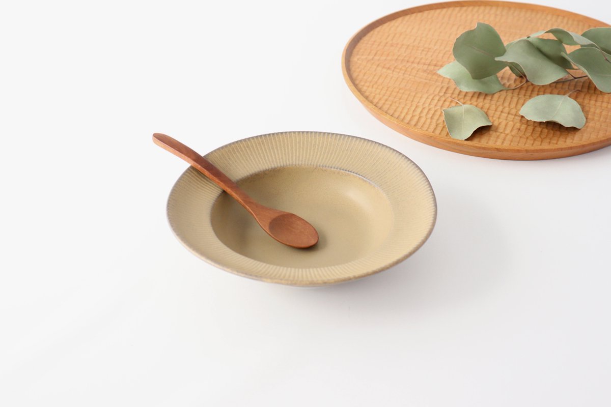 ORLO Salad Bowl Brown | Serving Bowl Mino Ware
