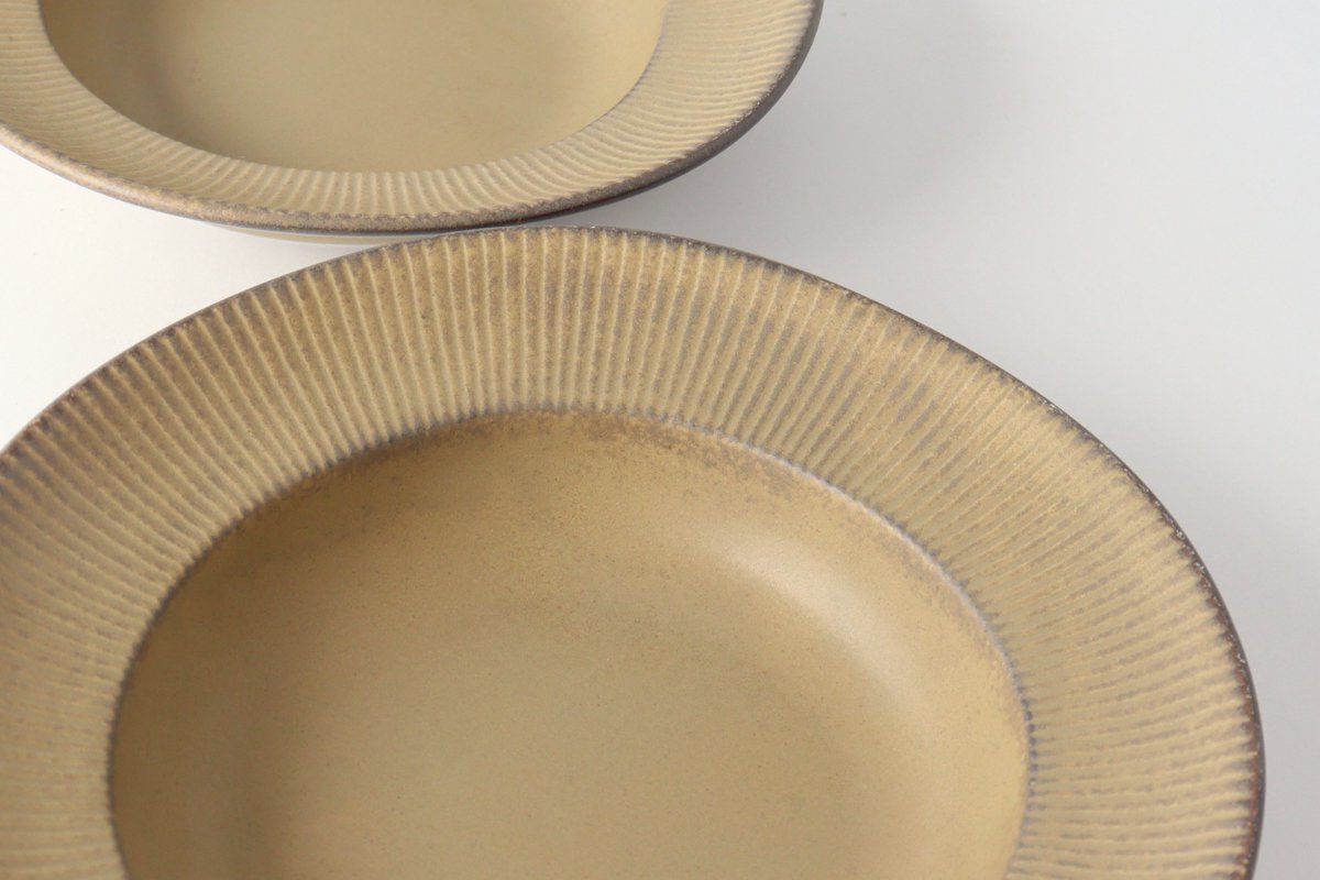 ORLO Salad Bowl Brown | Serving Bowl Mino Ware