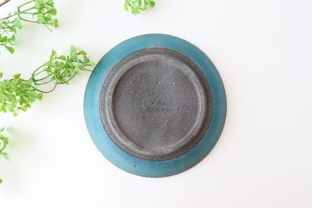 Round Plate Blue 15cm/5.9in | Mino Ware