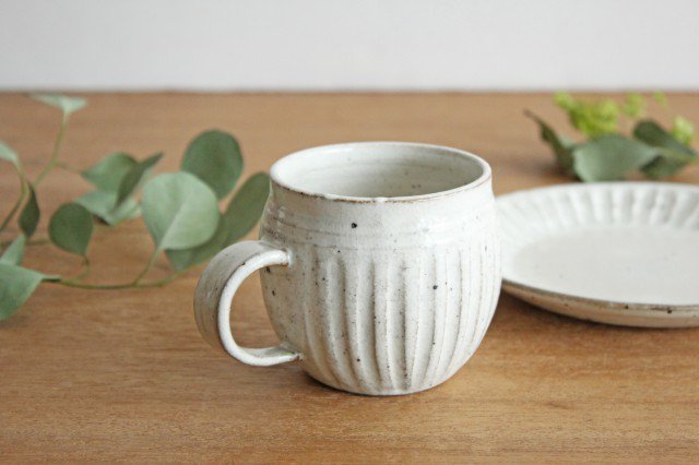 Mug Shinogi White | Mino Ware
