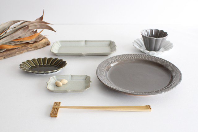 Long Square Plate White S | Hasami Ware