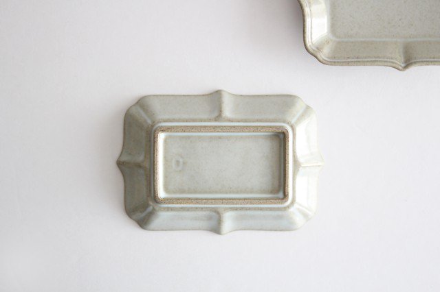 Long Square Plate White S | Hasami Ware
