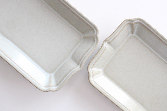 Rectangle Plate White Large | Sushi Plate Hasami Ware