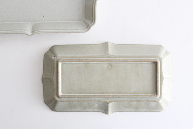 Rectangle Plate White Large | Sushi Plate Hasami Ware