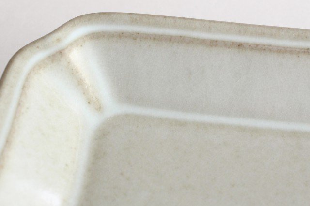Rectangle Plate White Large | Sushi Plate Hasami Ware
