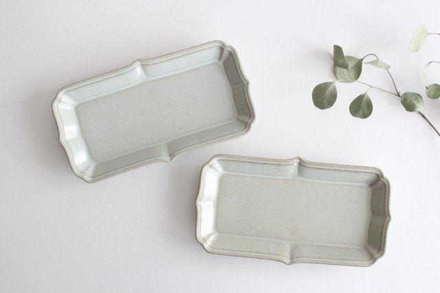 Rectangle Plate White Large | Sushi Plate Hasami Ware