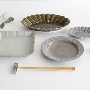 Square Plate White Small 18cm/7.08in | Sushi Plate Hasami Ware-Detail12