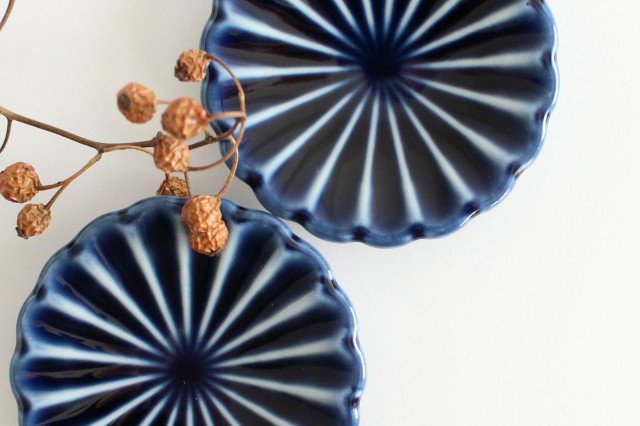 Giyaman Chopstick Rest Blue | Hashioki Mino Ware
