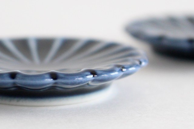 Giyaman Chopstick Rest Blue | Hashioki Mino Ware