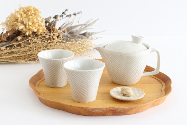 Aizawa Wood Crafts KITO Flower Tray Large Zelkova