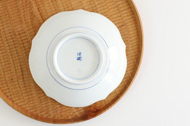 Flower-shaped Bowl Brown-Rimmed | Hasami Ware