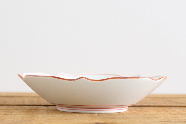 Shallow Bowl Red 16.5cm/6.5in | Hasami Ware