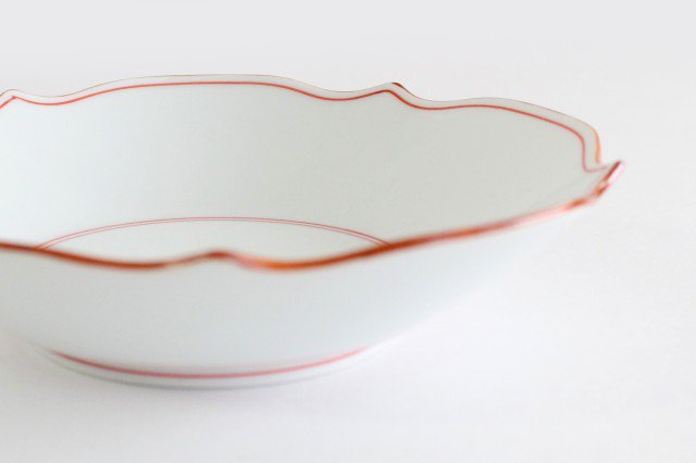 Shallow Bowl Red 16.5cm/6.5in | Hasami Ware