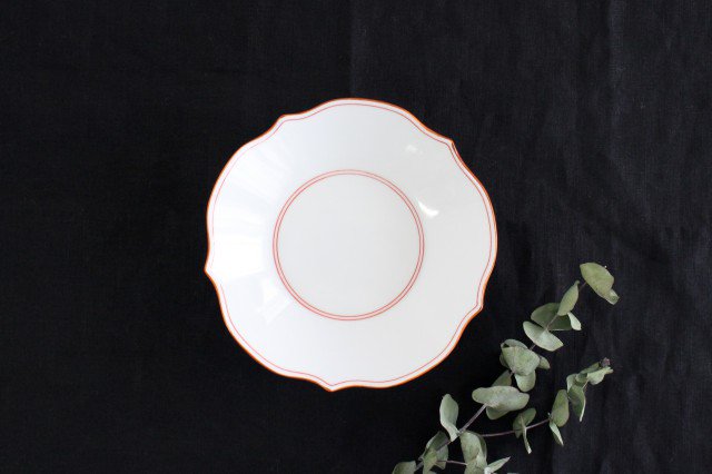 Shallow Bowl Red 16.5cm/6.5in | Hasami Ware