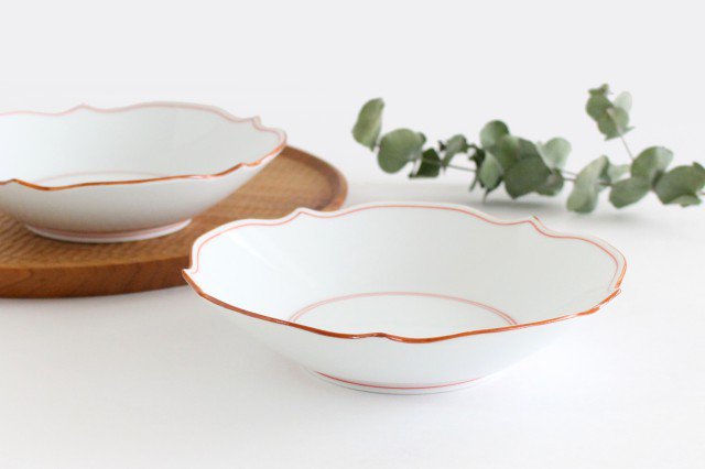 Shallow Bowl Red 16.5cm/6.5in | Hasami Ware