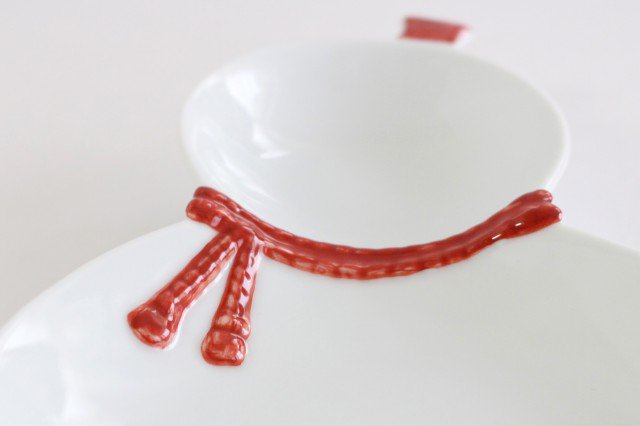 Gourd-shaped Plate Red | Hasami Ware