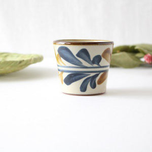 Toshin Kiln Soba Choko Deigo Arabesque Small | Free Cup Tsuboya Ware Yachimun-TOP