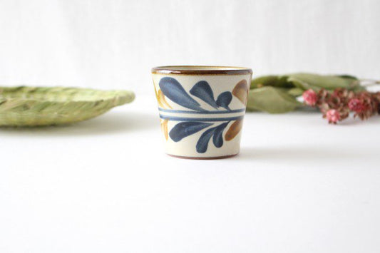 Toshin Kiln Soba Choko Deigo Arabesque Small | Free Cup Tsuboya Ware Yachimun-TOP