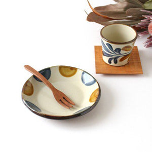 Toshin Kiln Soba Choko Deigo Arabesque Small | Free Cup Tsuboya Ware Yachimun-Detail11