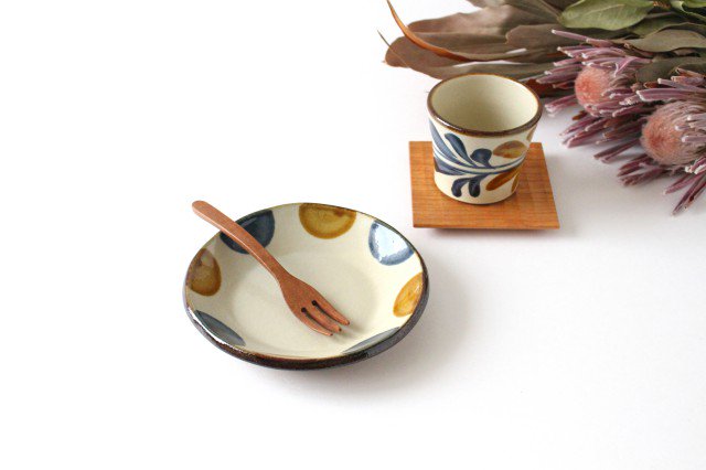 Toshin Kiln Soba Choko Deigo Arabesque Small | Free Cup Tsuboya Ware Yachimun-Detail11