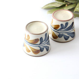 Toshin Kiln Soba Choko Deigo Arabesque Small | Free Cup Tsuboya Ware Yachimun-Detail3