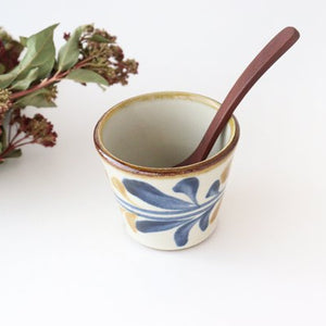 Toshin Kiln Soba Choko Deigo Arabesque Small | Free Cup Tsuboya Ware Yachimun-Detail7