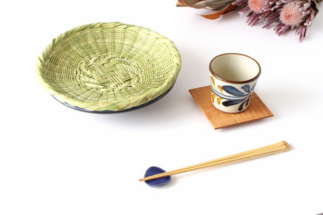 Toshin Kiln Soba Choko Deigo Arabesque Small | Free Cup Tsuboya Ware Yachimun-Detail9