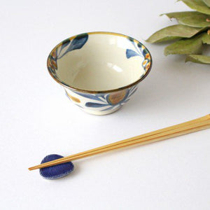 Toshin Kiln Rice Bowl Arabesque  | Tsuboya Ware  Yachimun-Detail5