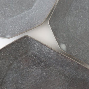 Furutani Seitosho Octagonal Rectangle Plate Small Gray | Sushi Plate-Detail8