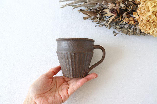 Furutani Seitosho Mug Shinogi Rust Glaze