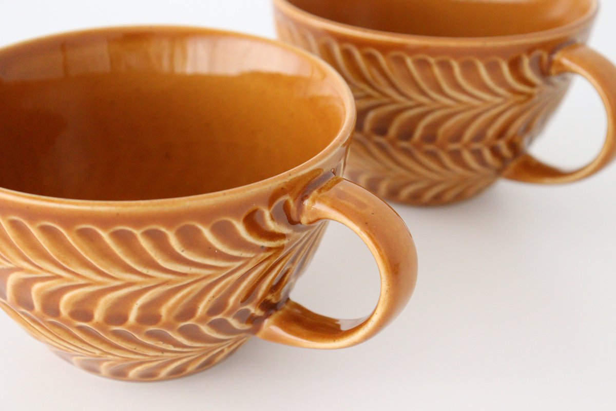 Soup Cup Amber Rosemary | Hasami Ware