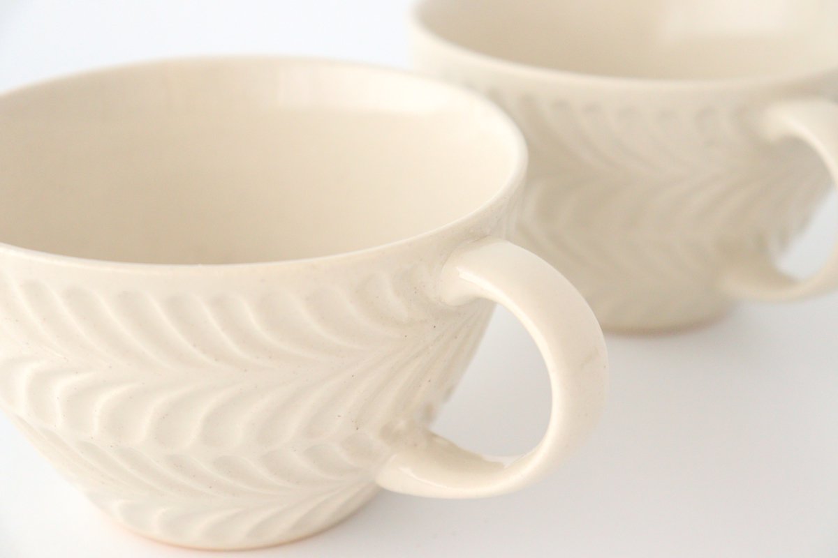 Soup Cup Rosemarry Ivory | Hasami Ware