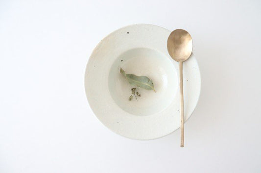 Furutani Seitosho Iron Glaze Rim Bowl L | Serving Bowl-TOP